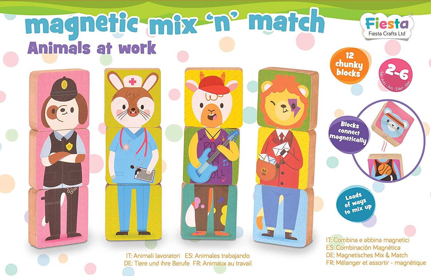 MIX AND MATCH MAGNETIC ANIMALS