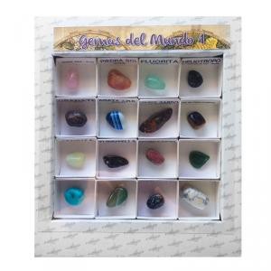 gemologia, gemas coleccion, minerales pulidos, juguete gemas