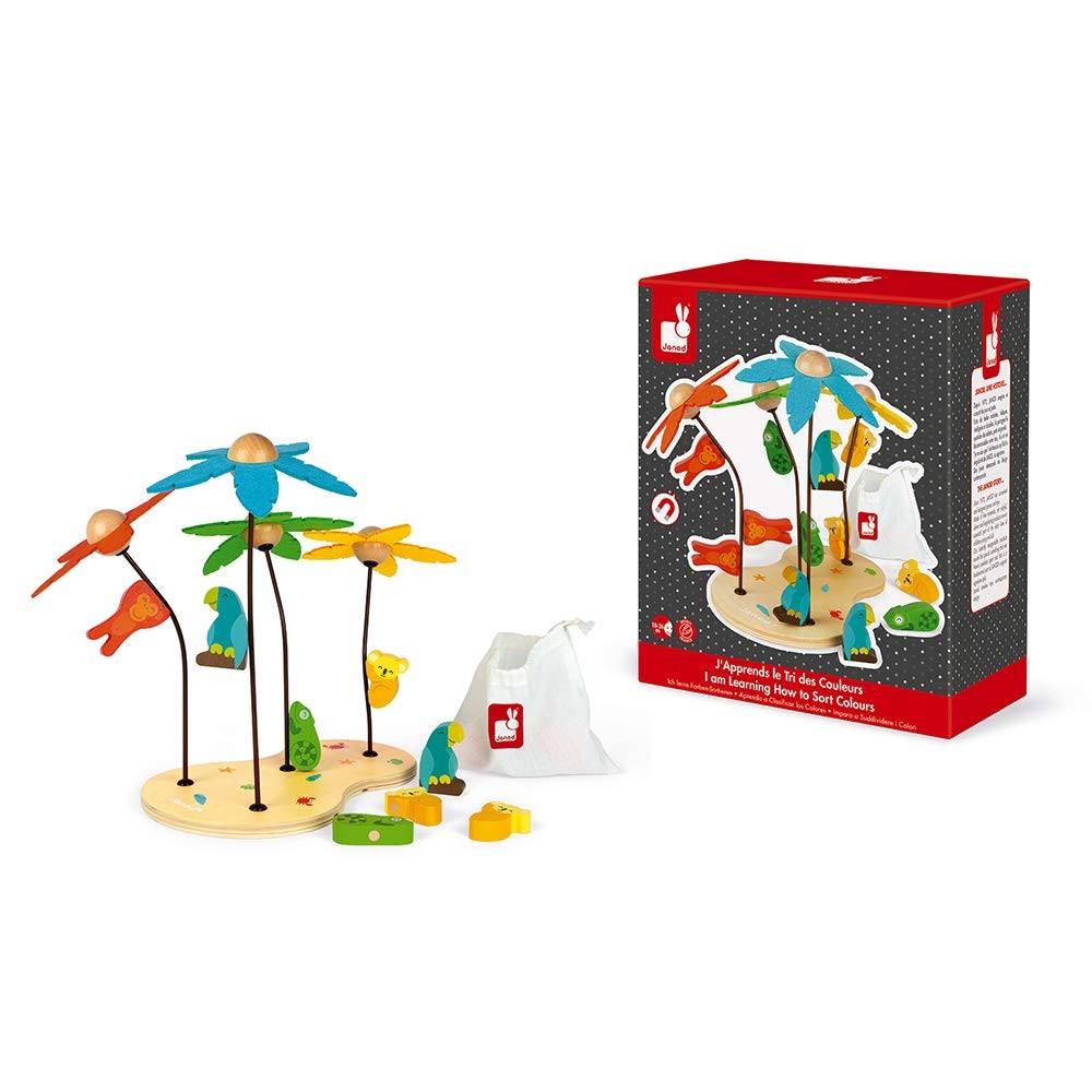 JUEGO DE MADERA APRENDO LOS COLORES