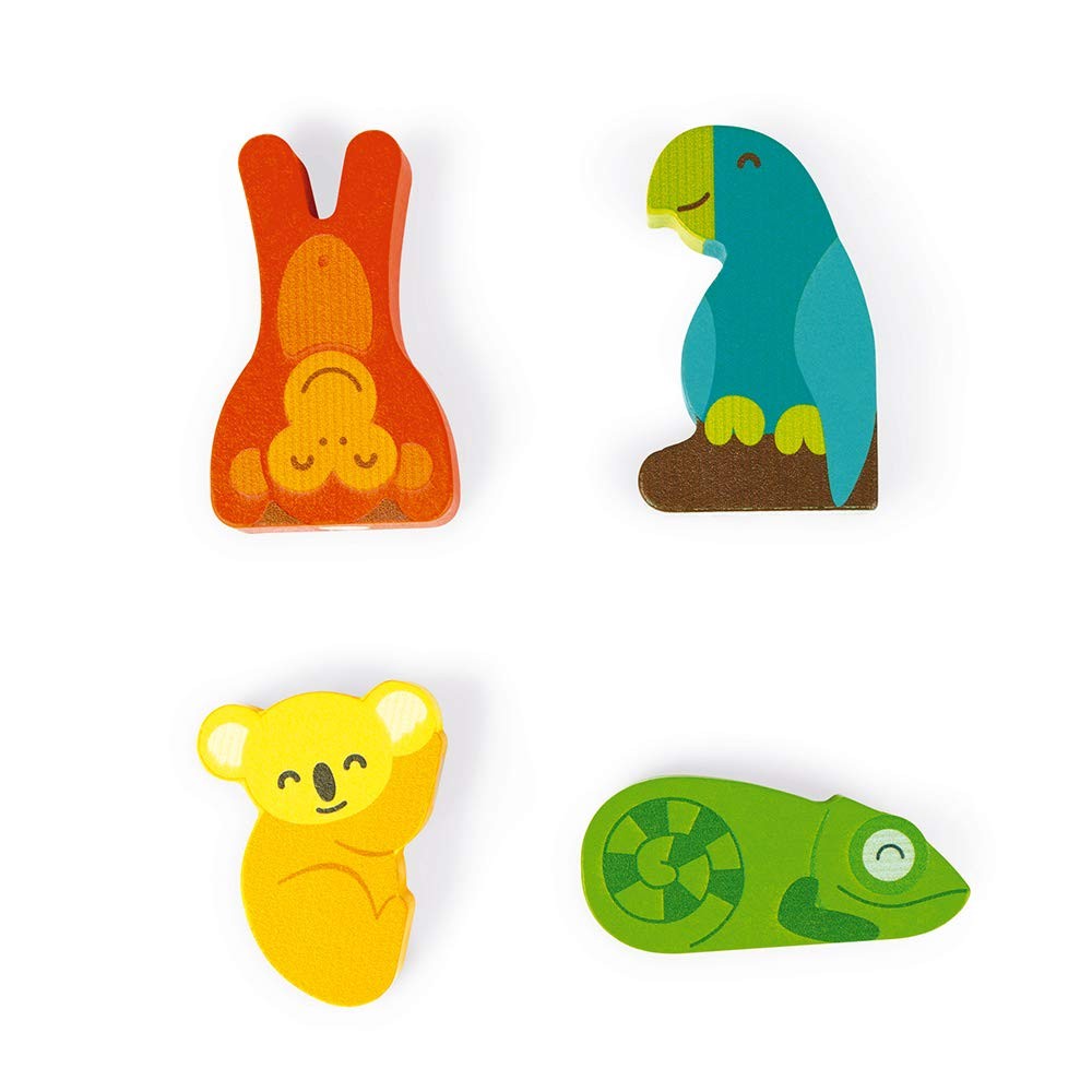 JUEGO DE MADERA APRENDO LOS COLORES