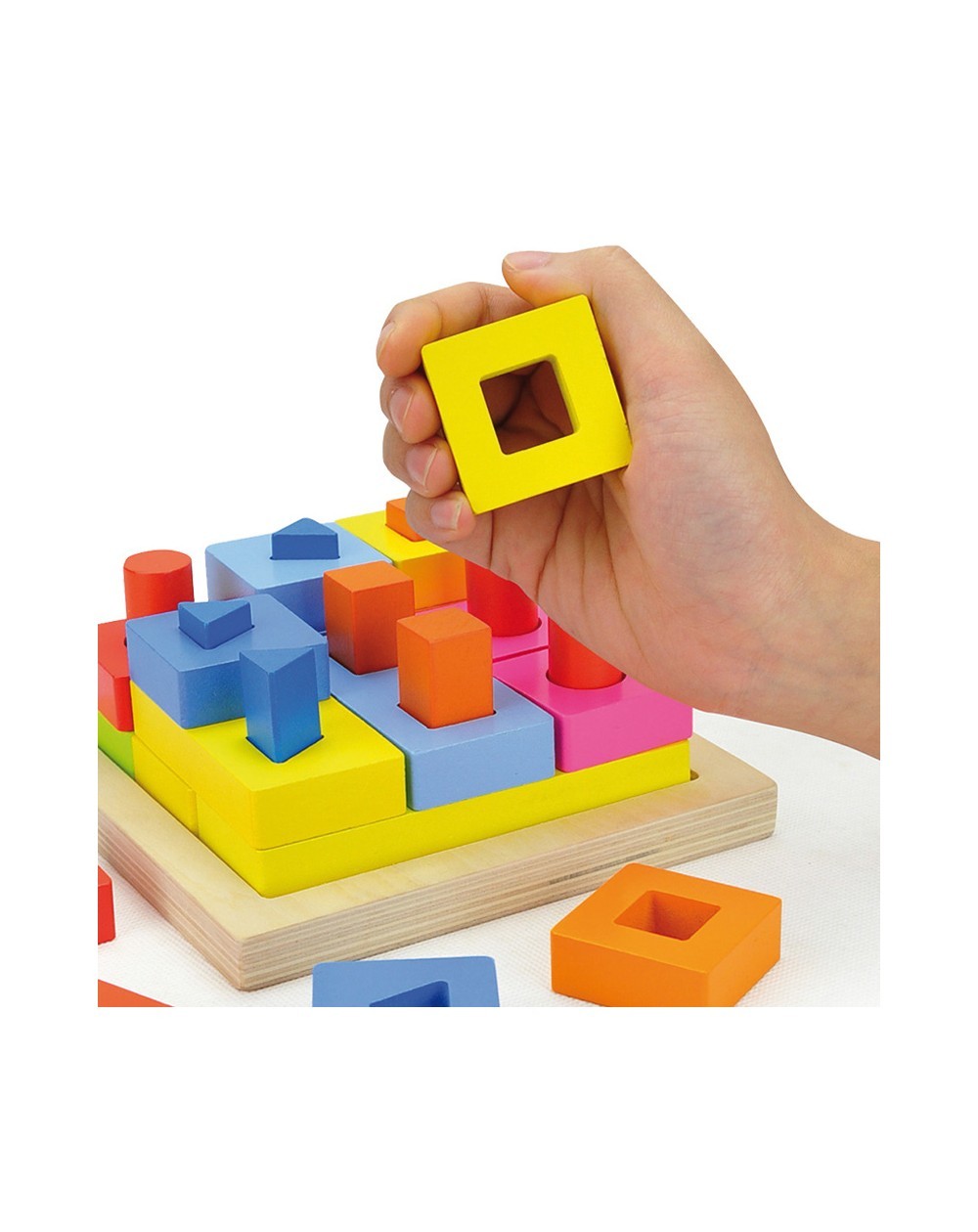 SHAPE BLOCK STACKING ENCAJA LAS PIEZAS
