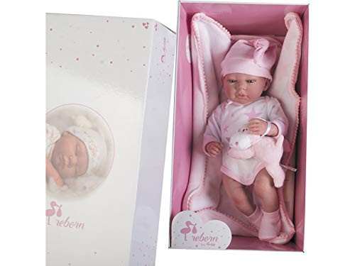 Cuerpo completo de la muñeca reborn Arias 40 cm Gala con manos y pies de silicona de tacto suave y realista