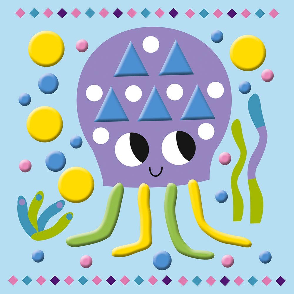 SET CREATIVIDAD ANIMALES CON PLASTILINA JANOD