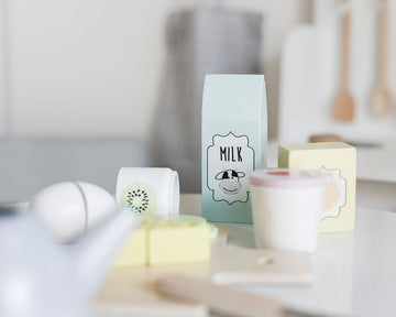 Juego de madera desayuno infantil - Jabadabado