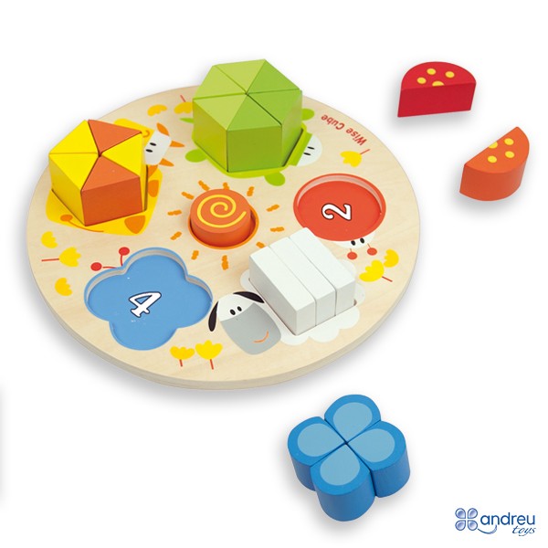 Encaje formas numérico - andreu toys 16468