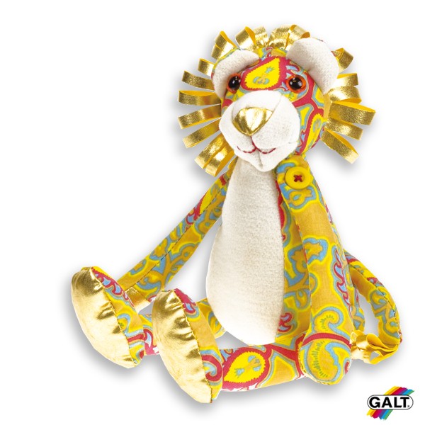 Aprende a coser un león manualidades - galt