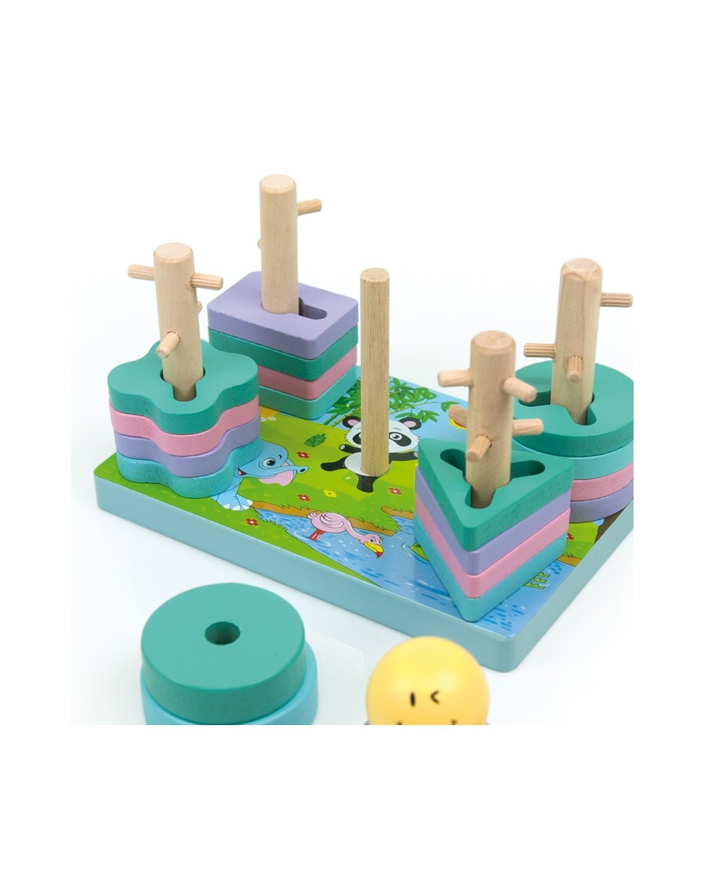 JUEGO MULTIFUNCION ENCAJAR Y APILAR