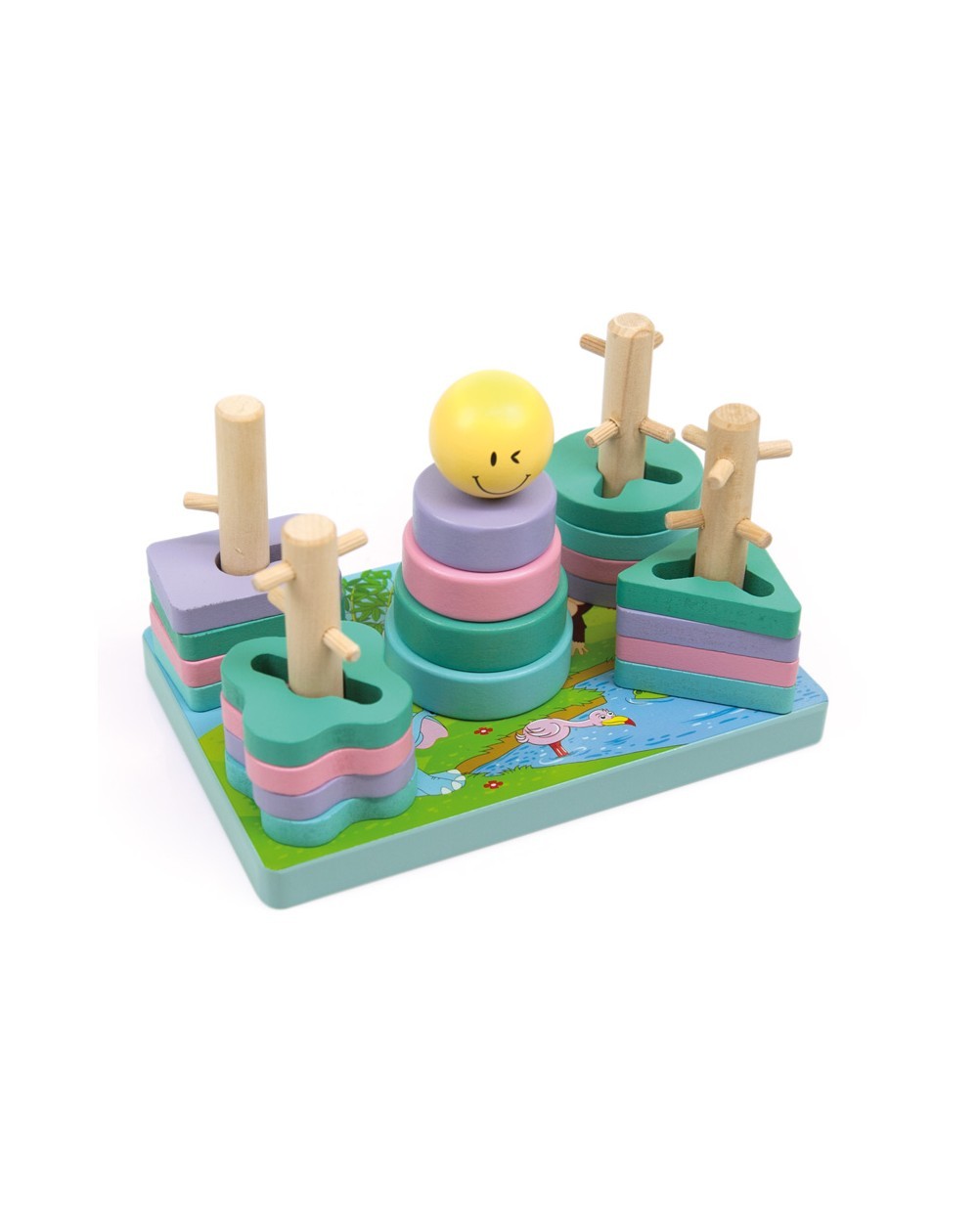 JUEGO MULTIFUNCION ENCAJAR Y APILAR