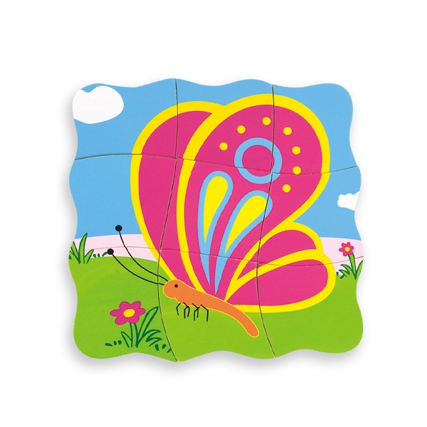 PUZZLE DE MARIPOSA