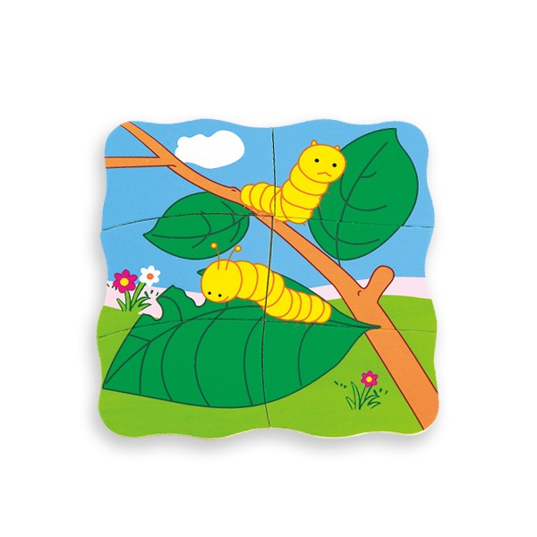 PUZZLE DE MARIPOSA