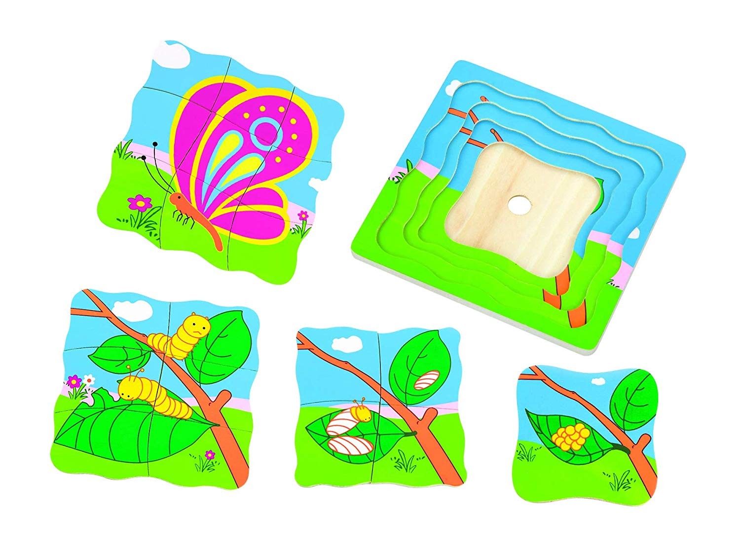 PUZZLE DE MARIPOSA