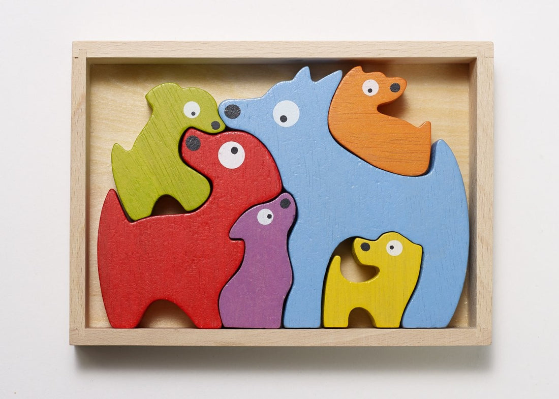 DOG FAMILY PUZZLE