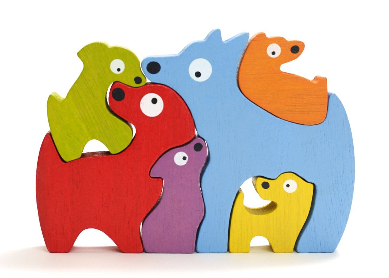 DOG FAMILY PUZZLE