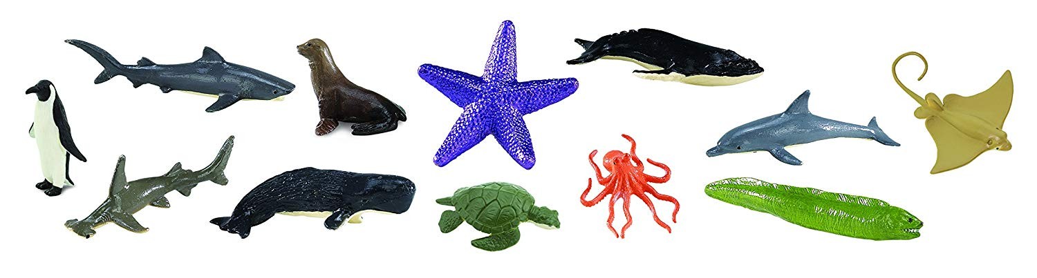TUBO ANIMALES OCEANO