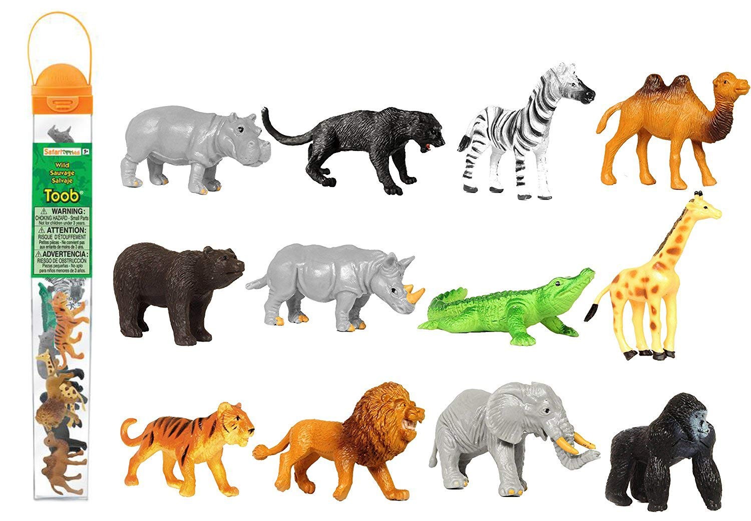 TUBO ANIMALES SALVAJES