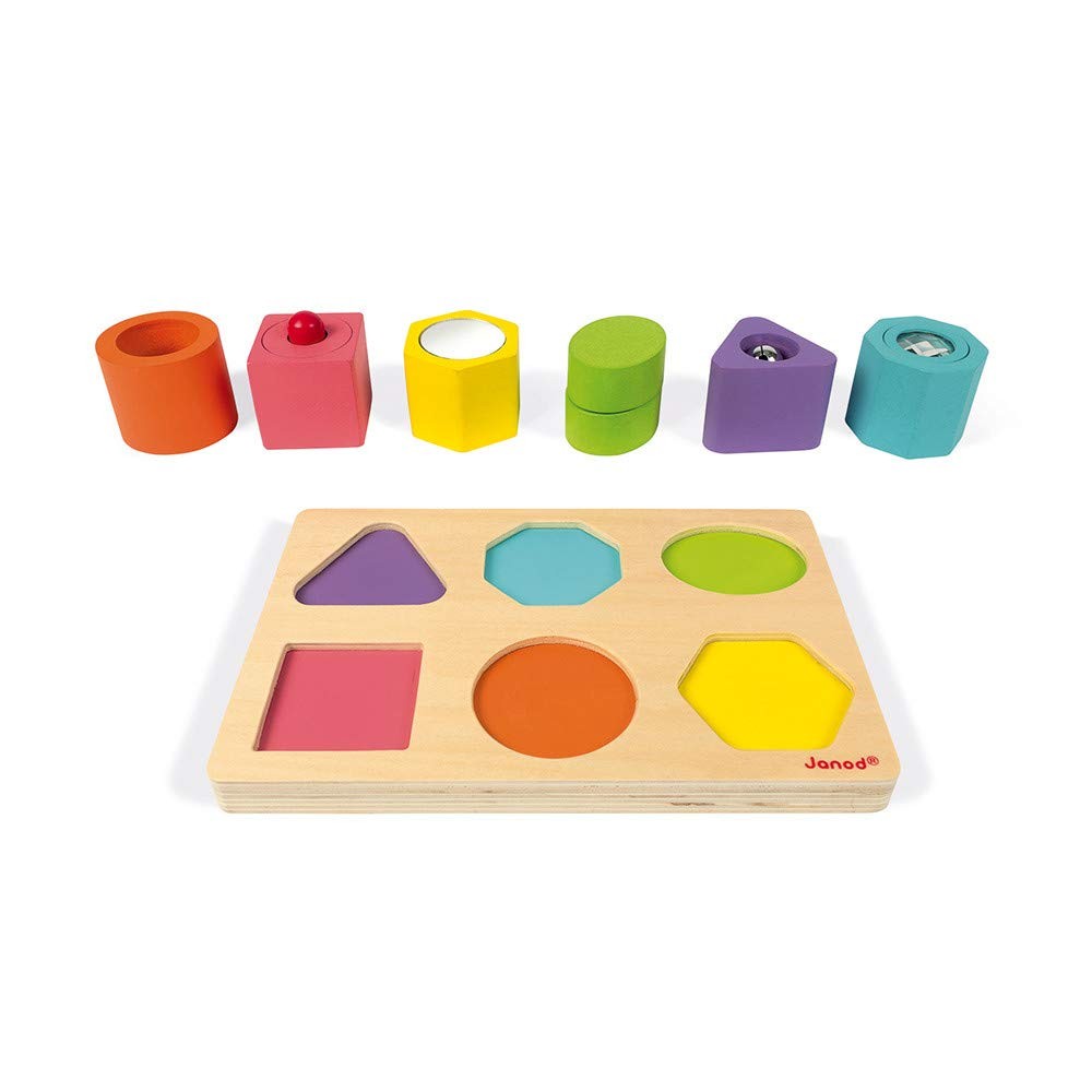 Juego de puzzle 6 cubos sensoriales - Janod J05332
