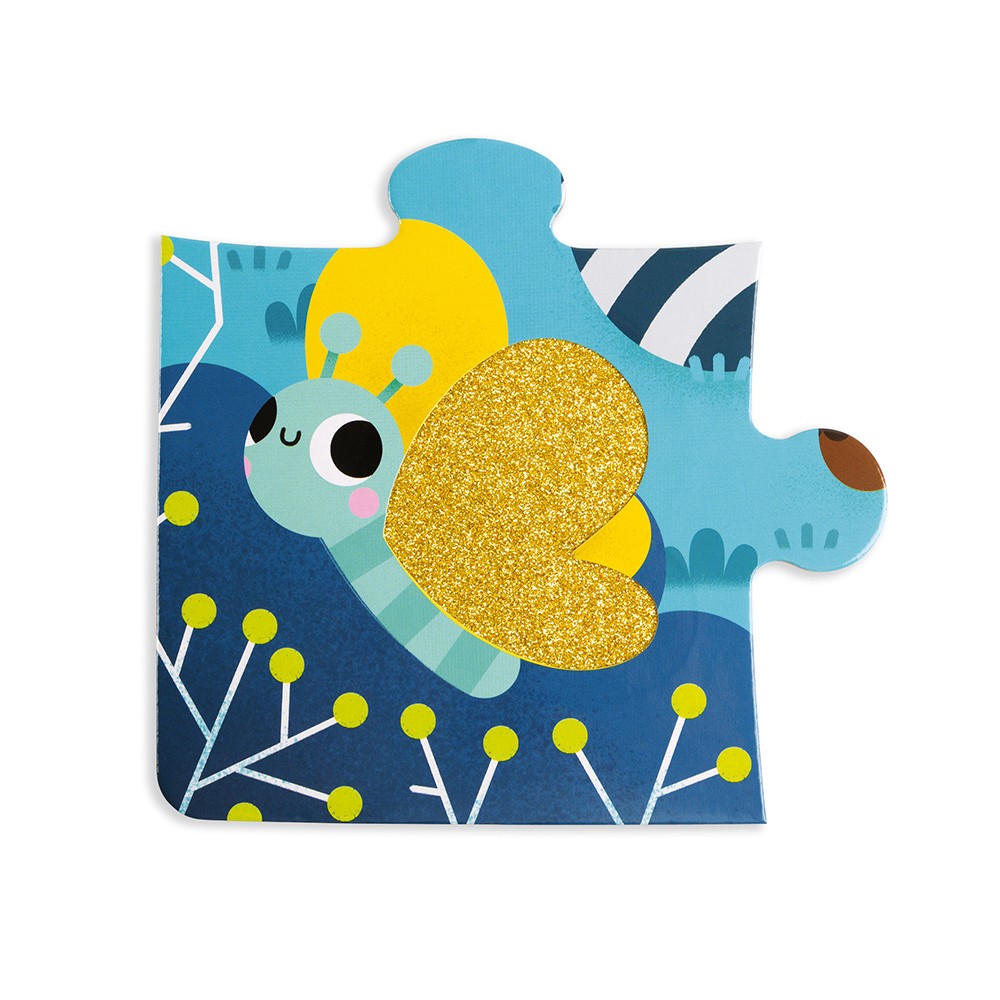 PUZLE TACTIL LOS ANIMALES DEL BOSQUE JANOD