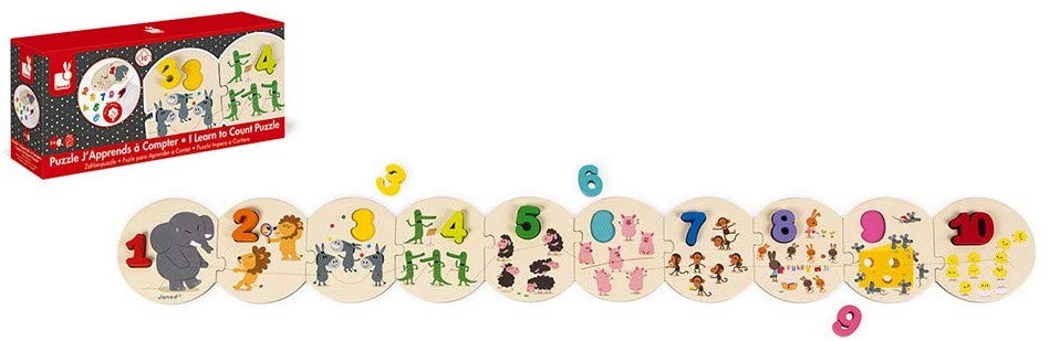 APRENDE A CONTAR PUZZLE JANOD