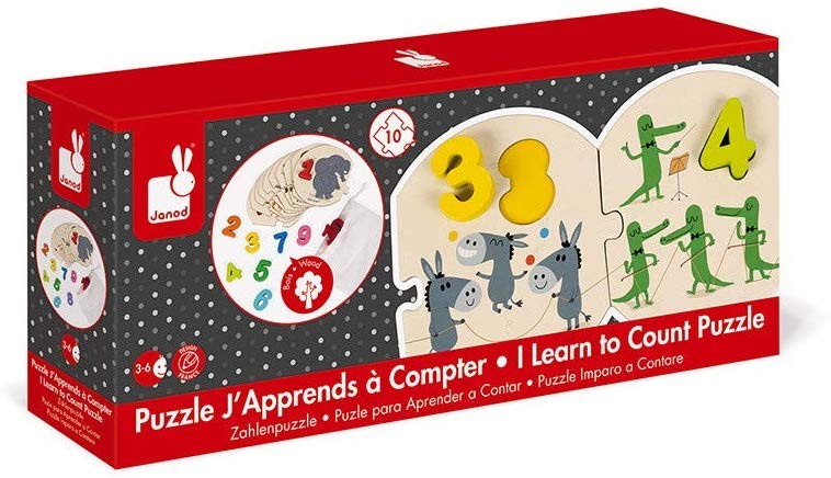 APRENDE A CONTAR PUZZLE JANOD