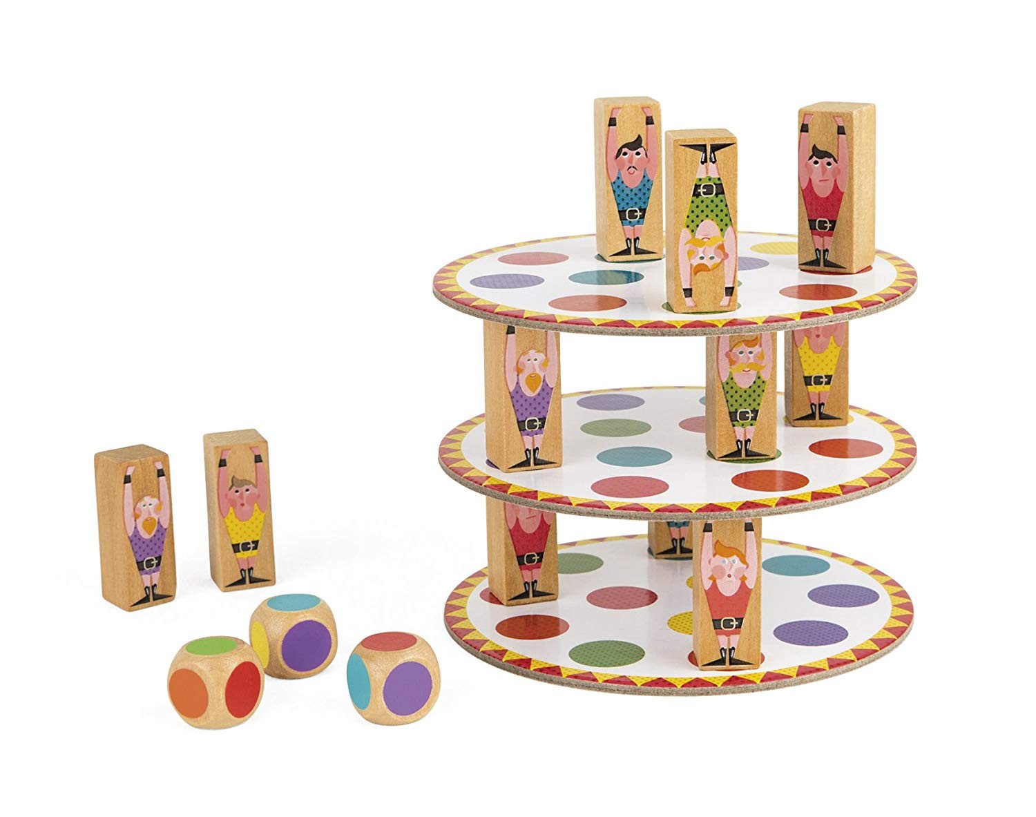 Juego de habilidad y estrategia acrobat - Janod J02757