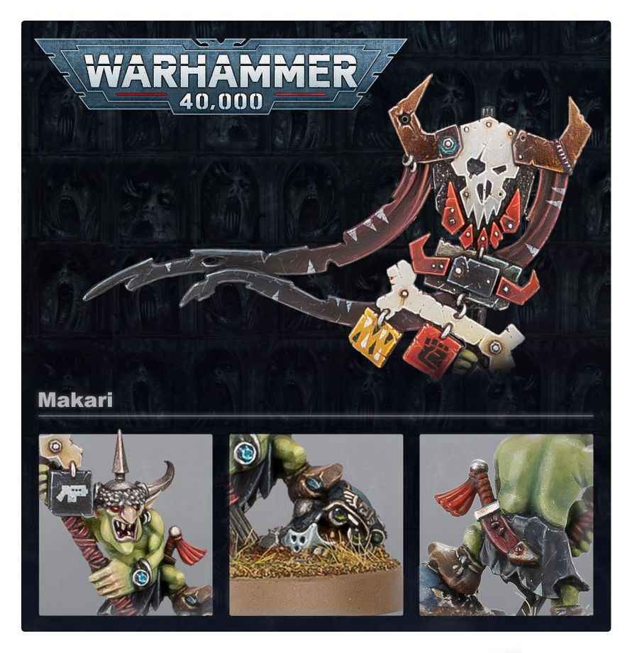Ghazghkull Thraka Warhammer 40K - Profeta del Waaagh! con Makari Games Workshop