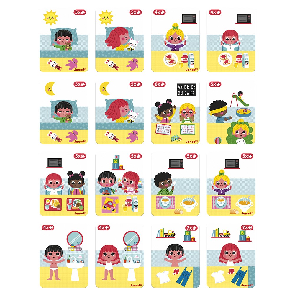 Juego magnético para aprender la hora magneti'book - Janod J02724