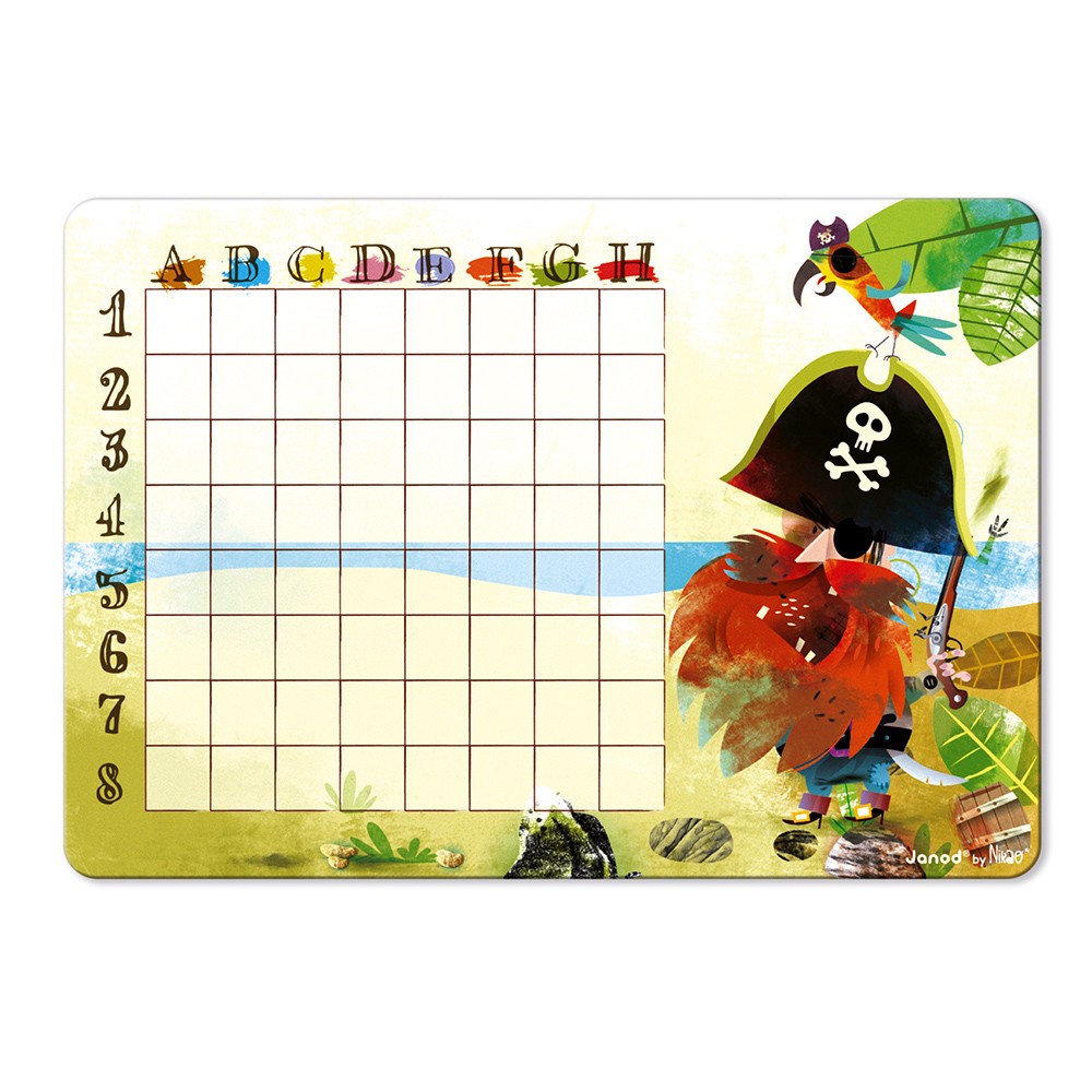 BATALLA NAVAL PIRATAS - Janod