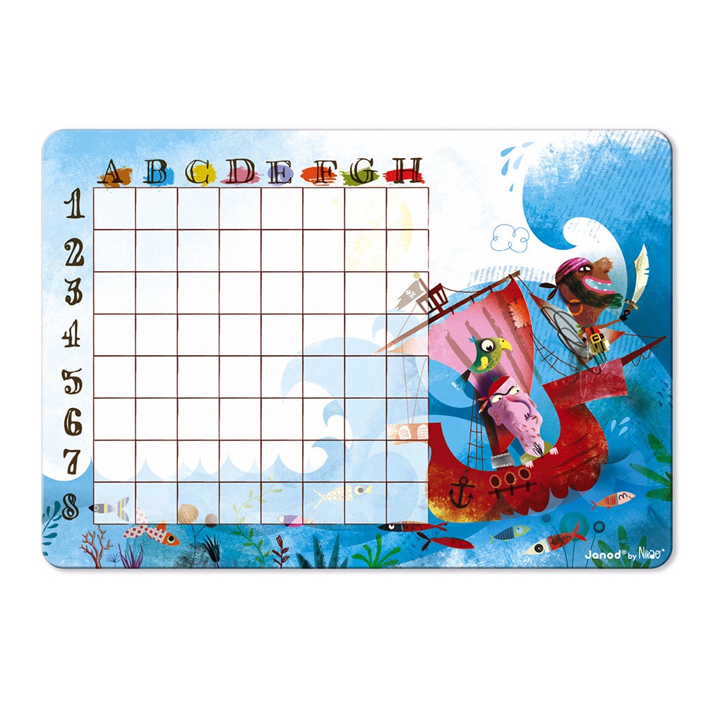 BATALLA NAVAL PIRATAS - Janod