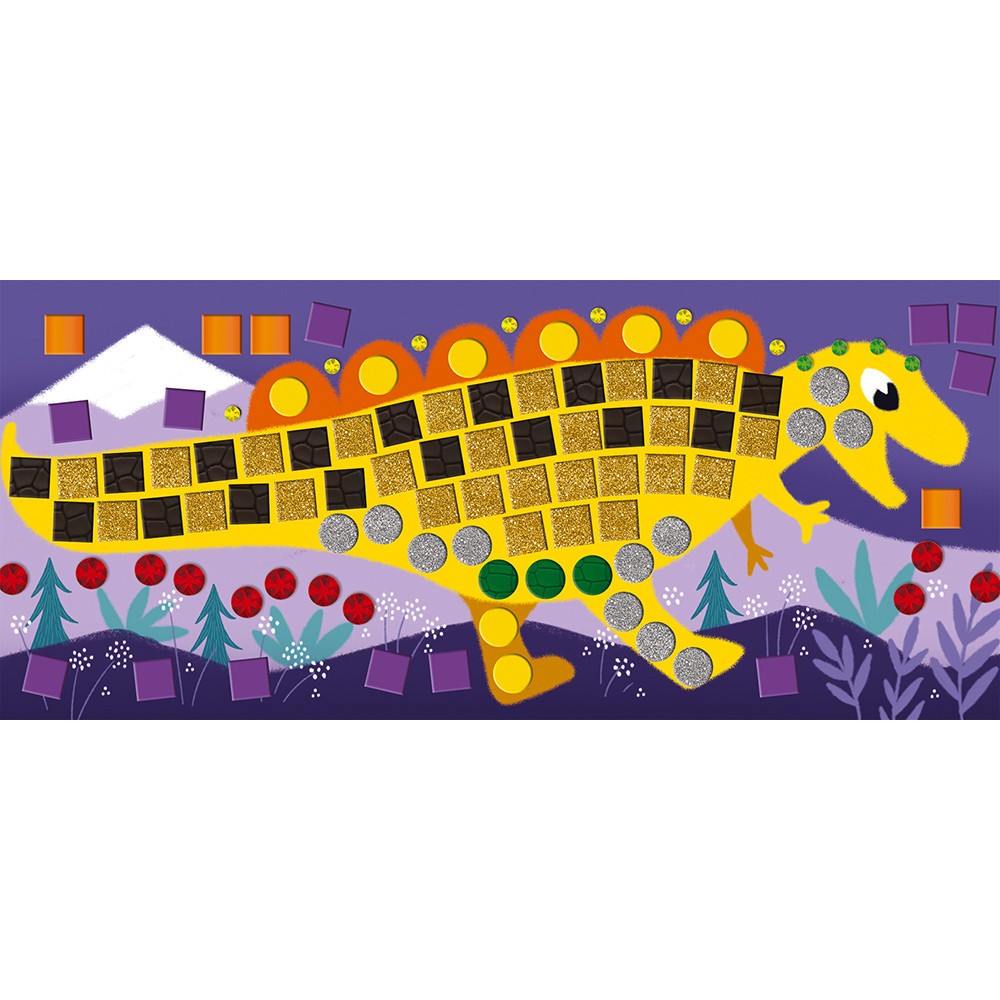 MOSAICOS DISEÑO DINOSAURIOS - Janod
