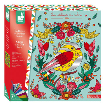 PURPURINA Y PAN DE ORO PÁJAROS - Janod