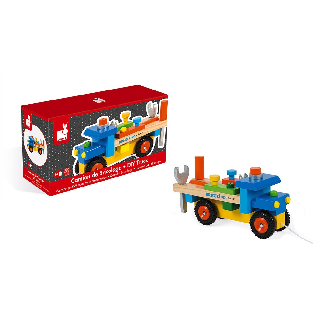 CAMION BRICOLAJE BRICO'KIDS (MADERA) - Janod