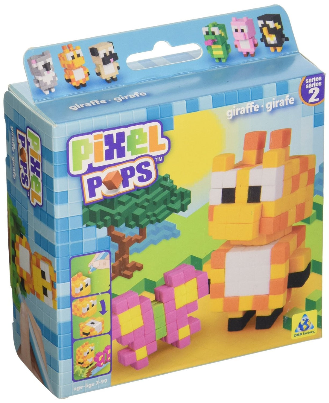 PIXEL POPS FIGURA GIRAFA
