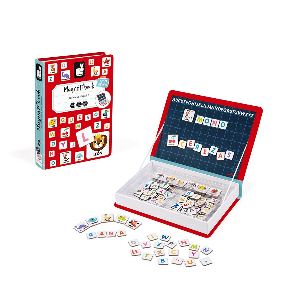 MAGNETI'BOOK ALFABETO EN ESPAÑOL - Janod