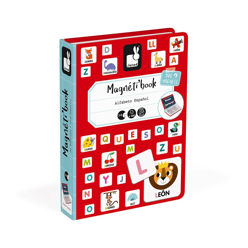 MAGNETI'BOOK ALFABETO EN ESPAÑOL - Janod