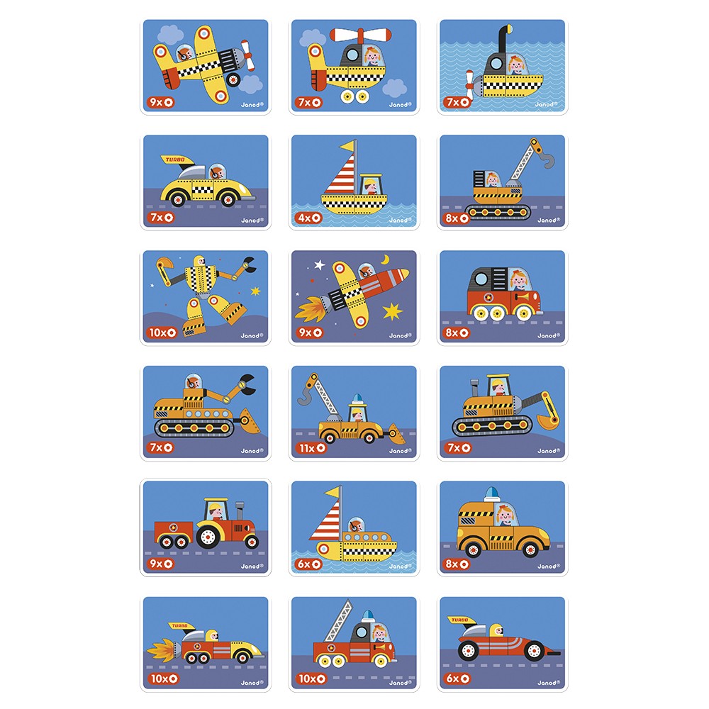 MAGNETI'BOOK BOLIDOS - Janod