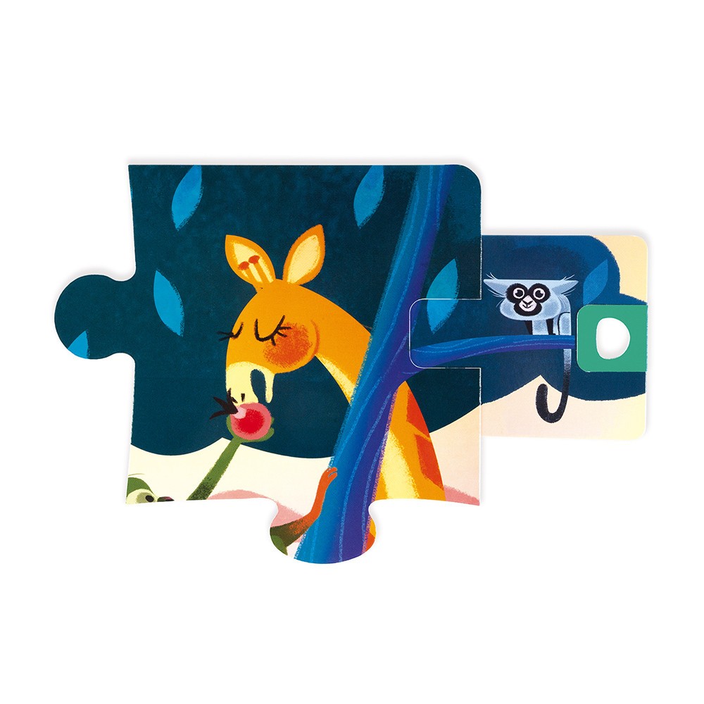 PUZLE SORPRESA FIESTA EN LA SELVA 20 PIEZAS - Janod