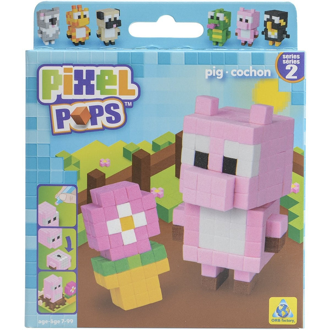 PIXEL POPS FIGURA GIRAFA