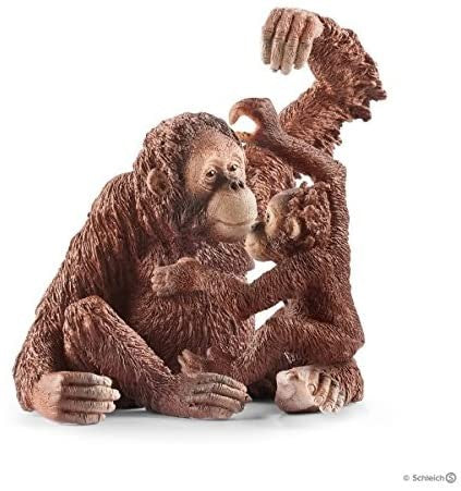 FIGURA ORANGUTÁN HEMBRA - Schleich