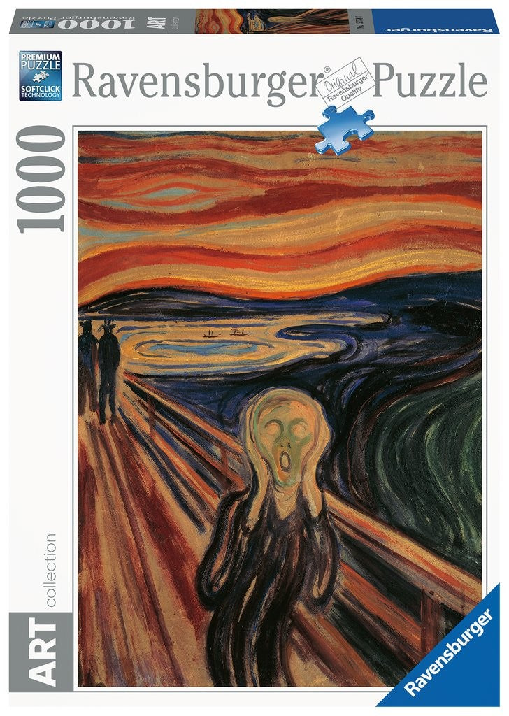 PUZLE EDVARD MUNCH: EL GRITO  (1000 PZAS) - Ravensburger