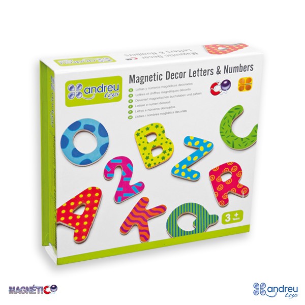 LETRAS Y NUMEROS MAGNETICOS