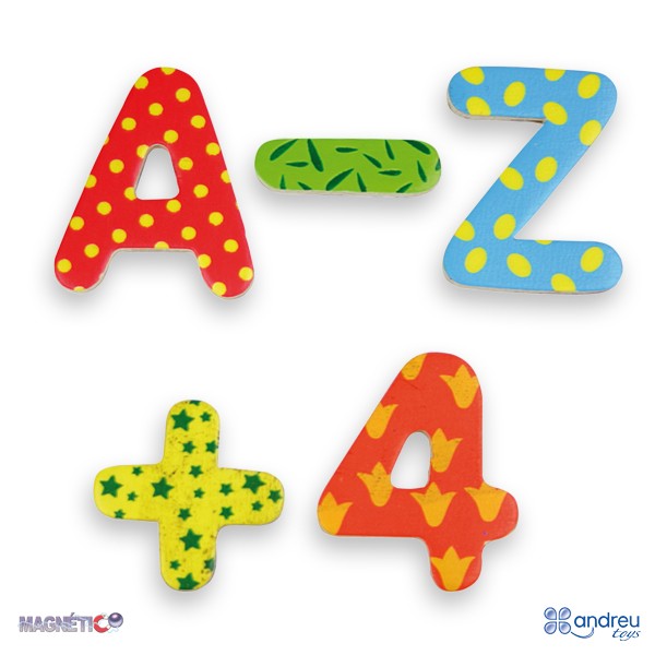 LETRAS Y NUMEROS MAGNETICOS