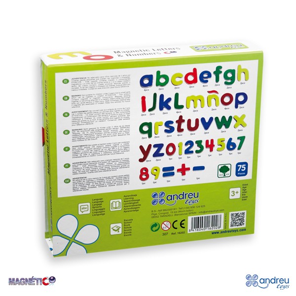 LETRAS Y NUMEROS MAGNETICOS