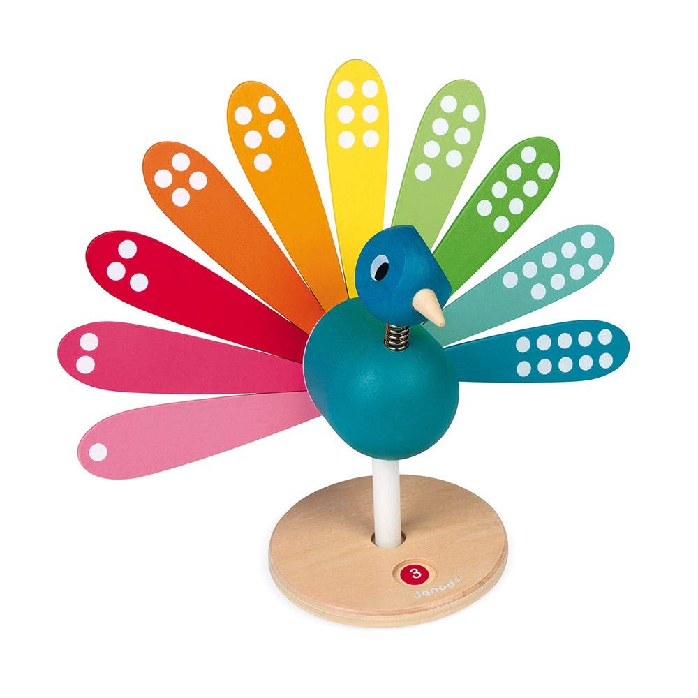 APRENDE A CONTAR CON EL PAVO REAL