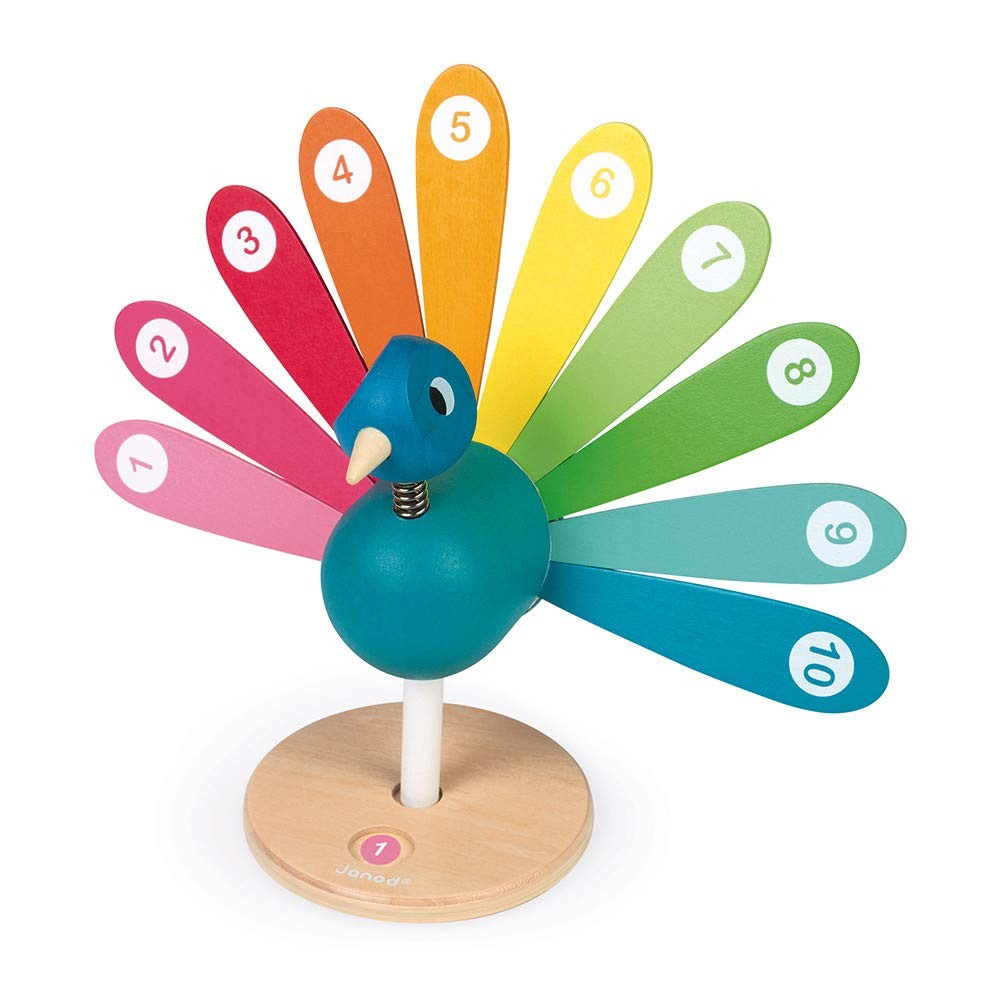 APRENDE A CONTAR CON EL PAVO REAL