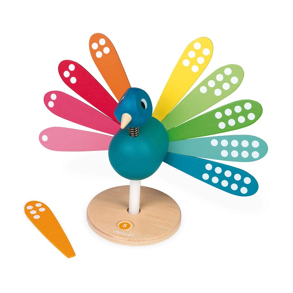 APRENDE A CONTAR CON EL PAVO REAL