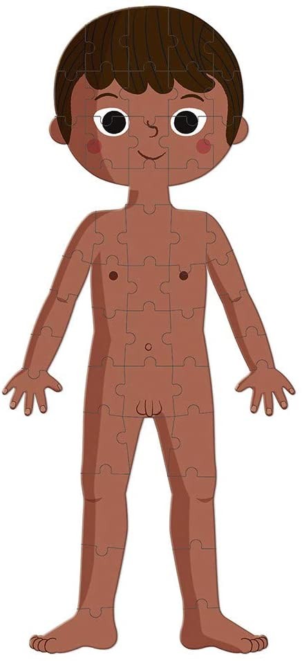 PUZLE EDUCATIVO CUERPO HUMANO 50,75,100 PZ- Janod