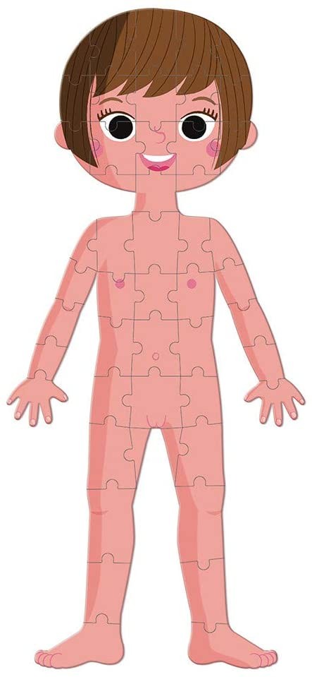 PUZLE EDUCATIVO CUERPO HUMANO 50,75,100 PZ- Janod