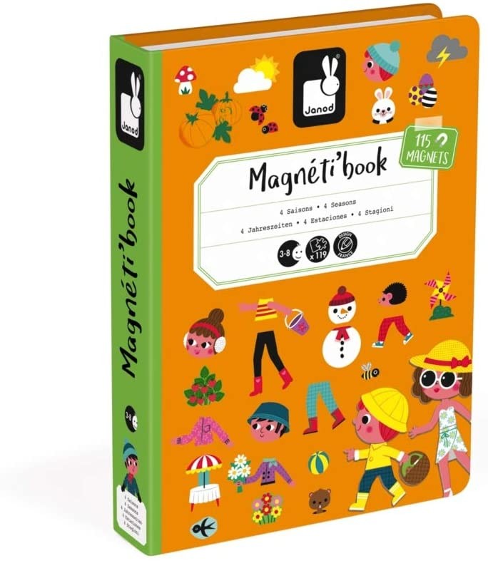 MAGNETI'BOOK 4 ESTACIONES - Janod
