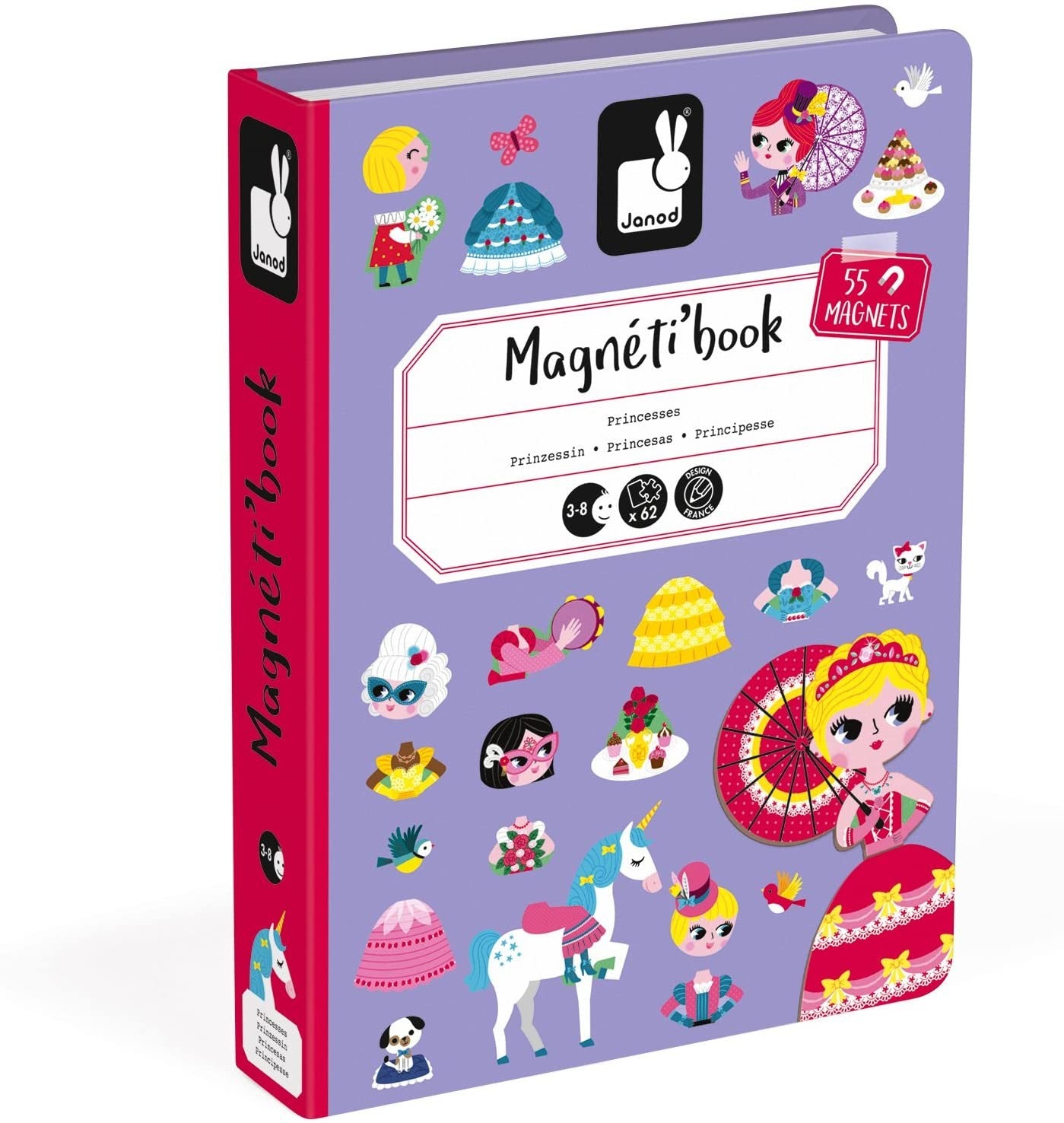 MAGNETI'BOOK PRINCESAS - Janod