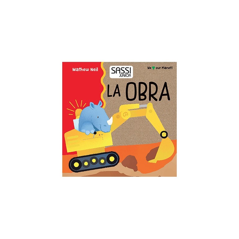 Libro ilustrado incluido en el puzzle La Obra Las Formas Sassi para bebés